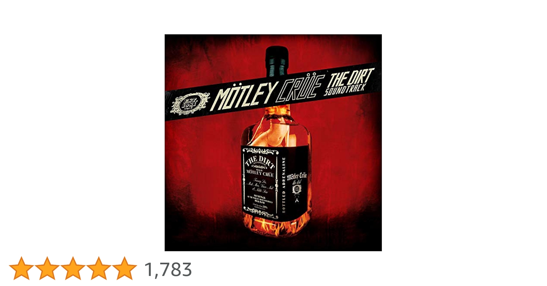 MOTLEY CRUE 「ザ・ダート:モトリー・クルー自伝」(サウンドトラック) ザ・ダート:モトリー・クルー自伝(サウンドトラック)/Motley Crue